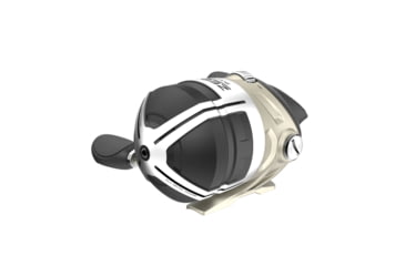 Image of Zebco Bullet MG Spincast Reel, SZ 30 Reel, Fast 29.6 Inches Per Turn, 5.1-1 Ratio, Ultra-Lightweight Magnesium Body, Pre-spooled w/ 10 lb Zebco Fishing Line, Dark Silver, ZB30MG.BX3