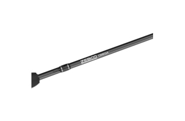 Image of Zebco Omega Pro Spincast Reel and Rod Combo, 6ft 2-PC IM6 Graphite Pole, Split MaxTac Grip Rod Handle, SZ 30 Reel, Pre-spooled w/ 10lb Zebco Line, Black, ZO30PRO602M.NS3