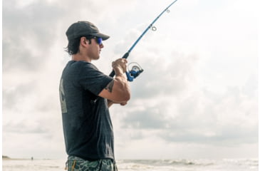 Image of Zebco Blue Runner 40 7 ft Spinning Combo, 2 Pieces