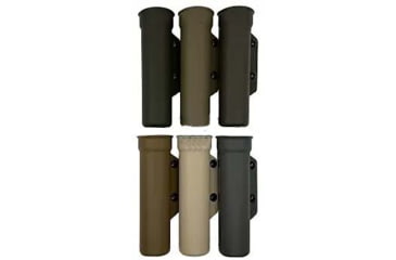Image of Zero9 Baton Case Holster, ASP Style, Tek-Lok, Plain Black, Z9-4038-BLK-TEK