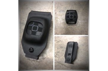 Image of Zero9 Bodyworn Rem Holster, Bodyworn, Molle Loks, Plain Black, Z9-2014-BLK-MLK