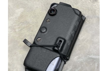 Image of Zero9 Bodyworn Rem Holster, Bodyworn, Molle Loks, Plain Black, Z9-2014-BLK-MLK