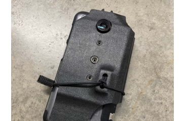 Image of Zero9 Bodyworn Rem Holster, Bodyworn, Molle Loks, Plain Black, Z9-2014-BLK-MLK