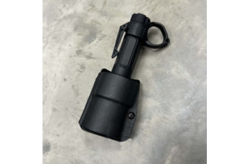 Image of Zero9 Flashlight Case Holster, Bezel Down 2, Molle Loks, Wolf Grey, Z9-4025-GRY-MLK