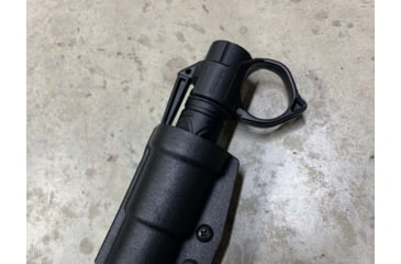Image of Zero9 Flashlight Case Holster, Bezel Down 2, Molle Loks, Wolf Grey, Z9-4025-GRY-MLK