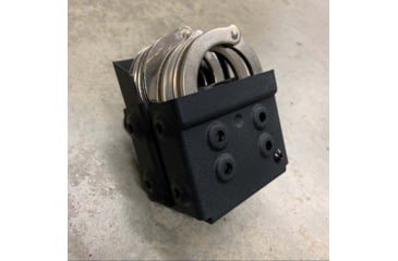 Image of Zero9 Double Cuff Case Holster, ASP, Tek-Lok, Basketweave, Z9-4004-BW-TEK