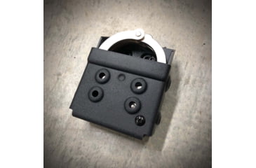 Image of Zero9 Double Cuff Case Holster, ASP, Tek-Lok, Basketweave, Z9-4004-BW-TEK