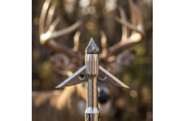 Image of Zeus Broadhead 100 and 125 gr Tips Included 4 Pk, 1503836