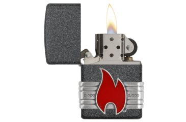 Image of Zippo Red Vintage Wrap Lighter w/ Box 29663