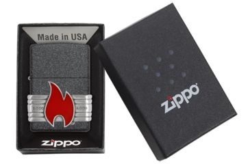 Image of Zippo Red Vintage Wrap Lighter w/ Box 29663