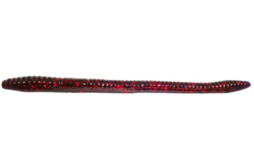 Image of Zoom Finesse Worm, 20 Pack, 4.5in, Grape Red Glitter, 004063X