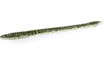 Image of Zoom Finesse Worm, 20 Pack, 4.5in, Green Flash, 004351X