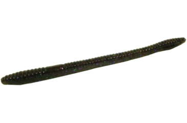 Image of Zoom Finesse Worm, 20 Pack, 4.5in, Green Pumpkin Candy, 004272X
