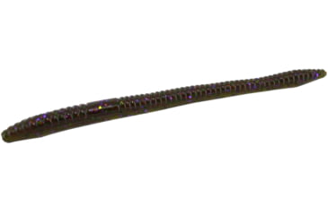 Image of Zoom Finesse Worm, 20 Pack, 4.5in, Green Pumpkin Candy Red, 004332X