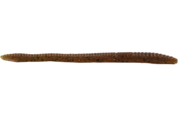 Image of Zoom Finesse Worm, 20 Pack, 4.5in, Green Pumpkin Orange Glit, 004306X