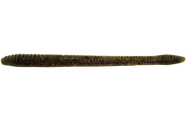 Image of Zoom Finesse Worm, 20 Pack, 4.5in, Green Pumpkin Prp Gold, 004249X
