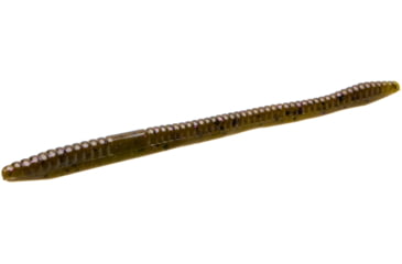 Image of Zoom Finesse Worm, 20 Pack, 4.5in, Green Pumpkin Purple, 004248X