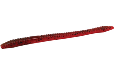 Image of Zoom Finesse Worm, 20 Pack, 4.5in, Green Pumpkin Tomato, 004338X