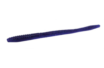 Image of Zoom Finesse Worm, 20 Pack, 4.5in, Junebug Pepper Red, 004337X