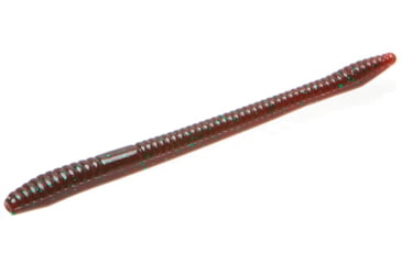 Image of Zoom Finesse Worm, 20 Pack, 4.5in, Scuppernong Green, 004316X