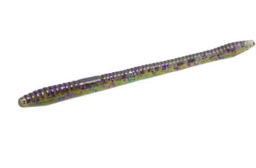 Image of Zoom Finesse Worm, 20 Pack, 4.5in, Sprayed Grass, 4317