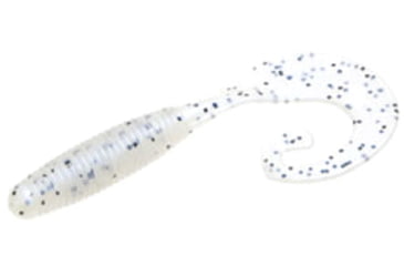 Image of Zoom Tab Tail Grub, 10 Pack, 4in, Glimmer Blue, 059043X