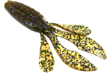 Image of Zoom Z-Hog Jr Creature Bait, 10 Pack, 3.5in, Watermelon Candy, 123120X