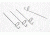 30-06 Outdoors Easy Pull Target Pins 40 pk Bulk, White, EPTP-40
