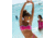 Body Glove Undersea Tainted Love Retro Bandeau - Flamingo Pink White 8339ABCD, XS, Flamingo Pink White, 39-63607-FlamingoPinkWhite-XS