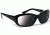 7 Eye Women's Verona Sunglasses, DARKshift Extra Dark Photochromic Lens, Glossy Black Frame, M-L 020516