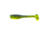 Big Bite Baits Swimming Crappie Minnr Soft Baits, 10 per Pack, Junebug/Chartreuse, 2 inch, 2SWMNR