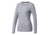 Adidas Terrex Ultimate Women's Long Sleeve Tee, Medium Grey Heather/Black, Extra Small, BQ8582-XS