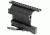AimSports AK Double Side Rail Mount/Picatinny w/ QR Lever, Black MK004S