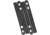 Aker Leather 531 Double Snap 3/4inch Wide Belt Keepers, Brass Snap, 1 PK, Basketweave, Black, A531-BW-BR
