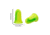 Allen ULTRX Tapered Foam Ear Plugs, Yellow/Lime Green, 25 Pair, NRR 32dB, 4116
