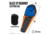 ALPS Brands Alps Mountaineering Blaze 0 Regular Sleeping Bag 32x80 Charcoal/Orange, 4551111