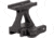 American Defense Manufacturing Aimpoint T1/T2/CompM5 QD Mount, HV Height, Standard Legacy Lever, Black, AD-T1-NV-STD