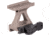 American Defense Manufacturing Aimpoint T1/T2/CompM5 QD Mount, HV Height, Tactical Legacy Lever, Flat Dark Earth, AD-T1-NV-FDE-TAC