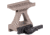 American Defense Manufacturing Aimpoint T1/T2/CompM5 QD Mount, HV Height, Titanium Lever, Flat Dark Earth, AD-T1-NV-FDE-TL