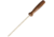 Arkansas Sharpeners Ceramic Sharpener Stick with Brown Walnut Handle, 7in Rod, Brown, AC48