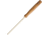 USED Arkansas Sharpeners Ceramic Sharpening Stick with Brown Oak Handle, 5in Rod, Brown, AC47, EDEMO1