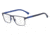 Armani EA1095 Eyeglass Frames 3283-53 - Matte Blue/Bluette