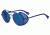 Armani EA2017Z Single Vision Prescription Sunglasses EA2017Z-305096-50 - Lens Diameter 50 mm, Frame Color Matte Blue
