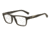 Armani EA3080 Eyeglass Frames 5509-53 - Matte Brown Frame