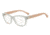 Armani EA3084F Eyeglass Frames 5519-54 - Opal Grey Green Frame