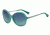 Armani EA4024 Single Vision Prescription Sunglasses EA4024-52134S-56 - Lens Diameter 56 mm, Frame Color Opal Water Green