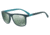 Armani EA4079 Single Vision Prescription Sunglasses EA4079-55006R-57 - Lens Diameter 57 mm, Frame Color Matte Green
