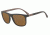 Armani EA4079 Single Vision Prescription Sunglasses EA4079-550983-57 - Lens Diameter 57 mm, Frame Color Matte Brown
