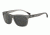 Armani EA4081 Single Vision Prescription Sunglasses EA4081-553287-57 - Lens Diameter 57 mm, Frame Color Matte Transparent Grey