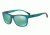 Armani EA4081F Single Vision Prescription Sunglasses EA4081F-553431-59 - Lens Diameter 59 mm, Frame Color Matte Transparent Petroleum